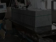 Machine de profilage de bords de pierre industriel PLC CNC Machine de profilage linéaire à haut rendement