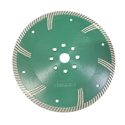 Disque turbo Disque de scie diamantée pour le meulage et la coupe du quartz de granit de marbre