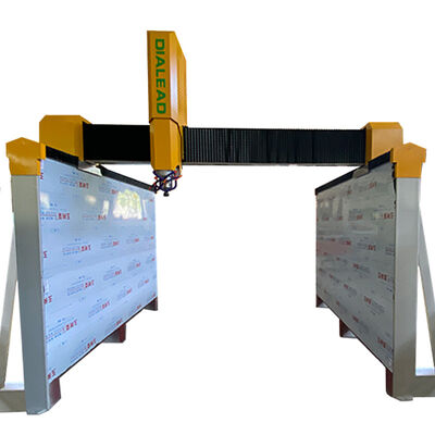 Machine de gravure en pierre CNC de type pont 7,5 kW pour une grande pièce à usiner