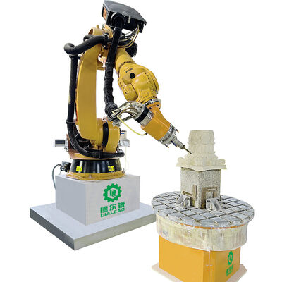Machine automatique de sculpture en pierre machine de gravure en pierre 3D 7 axes robot Kuka