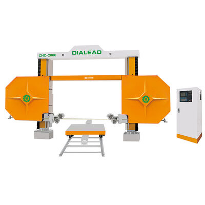 Machine à coudre à base de fil de diamant CNC 11KW pour la découpe de blocs de formes