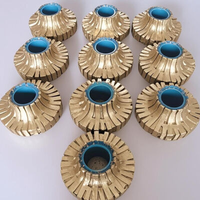 Vélos de meulage à bords segmentés au diamant sintré 150 mm 350 mm pour le granit