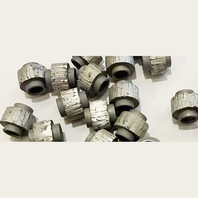 Marbre de carrière de coupe de perles de diamants 11,5 mm diamètre de perles pour la machine à scie à fil